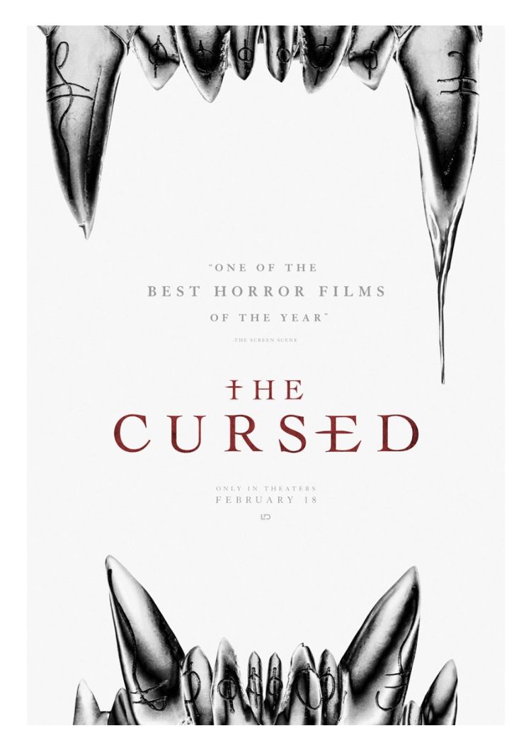 Poster @The_Cursed @Sean_Ellis @LD_Entertainment @2022 @Affiche @Sortie_cinéma @Actu ...